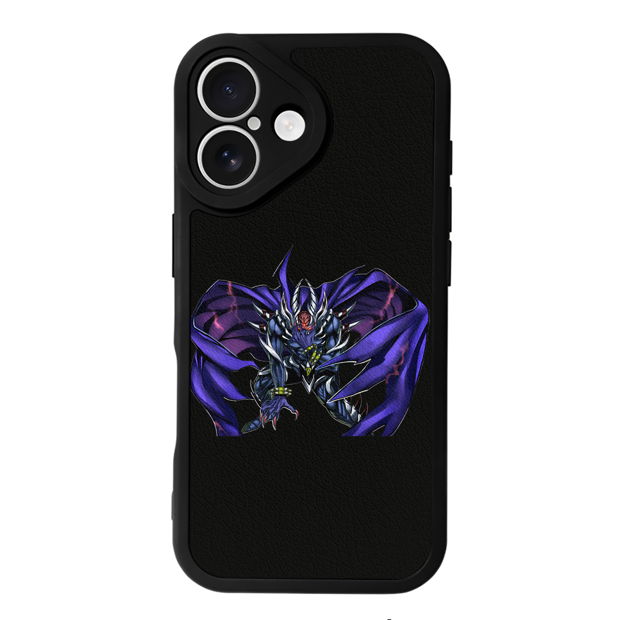（画像用） 遊☆戯☆王 Yu-Gi-Oh! 【iPhone 16シリーズ対応】シリコンスマホケース（レザー調） 材質：シリコン